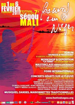 Le Festival sur le Niger aura lieu du 1er au 6 fvrier 2011  Sgou Mali (JPEG)