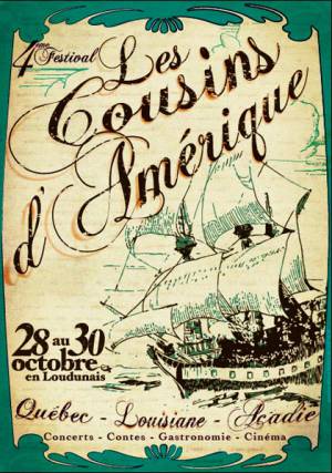 Le Festival Les Cousins d'Amrique aura lieu du 28 au 30 octobre 2011 dans 6 communes du Pays Loudunais (JPEG)